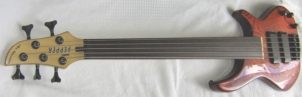 handy pepper fretless bass