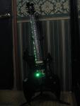 ESP LTD AX-350 with Fret FX Green Neck-Marker LEDs and Hunbucker and Bridge LEDs 01