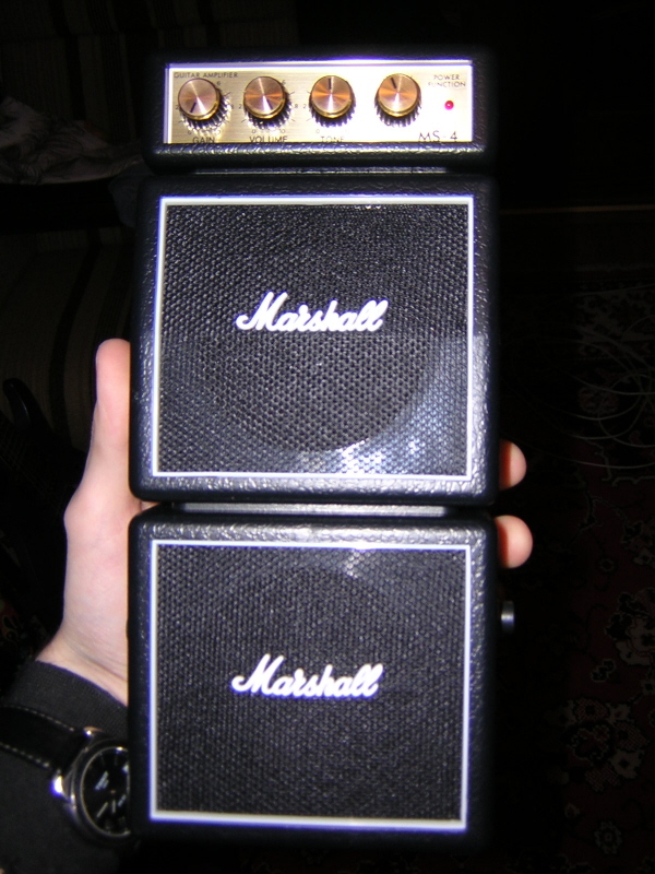 Marshall Micro Stack MS-4 (1 Watt) Portable Guitar Combo